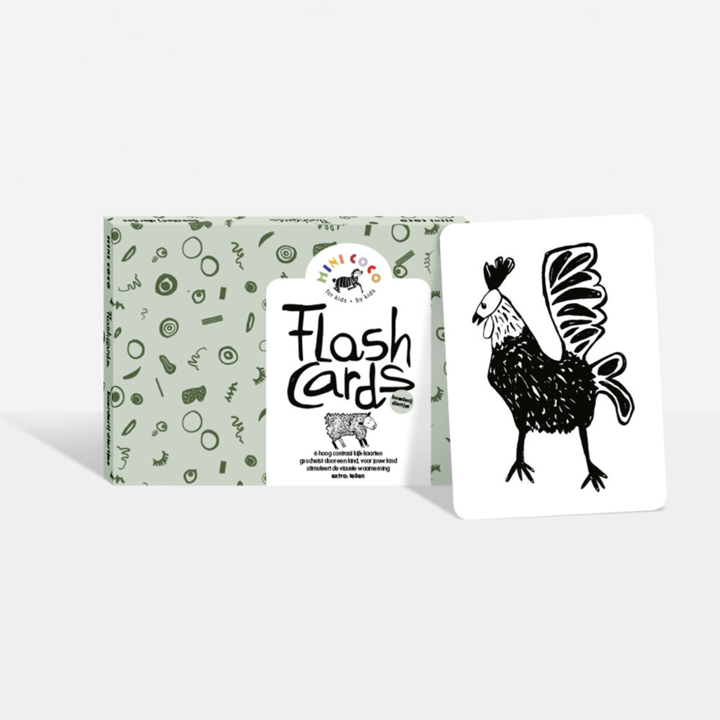 Mini Coco Flash Cards Farm Animals