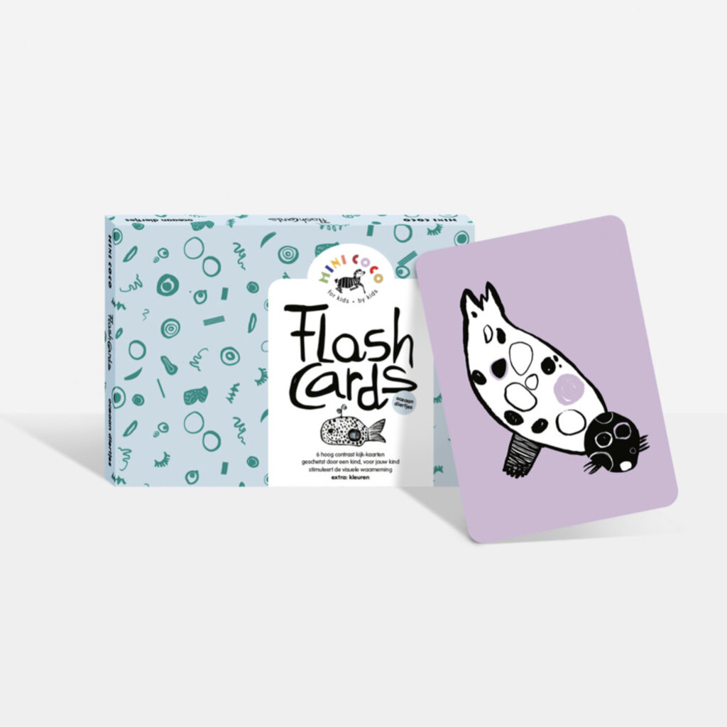 Mini Coco Flash Cards Ocean Animals