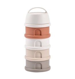 Beaba Stapelbare doseerdozen 4 compartimenten Terracotta