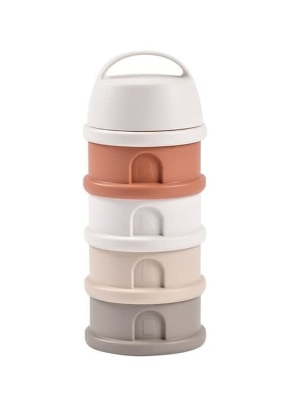 Beaba Stapelbare doseerdozen 4 compartimenten Terracotta