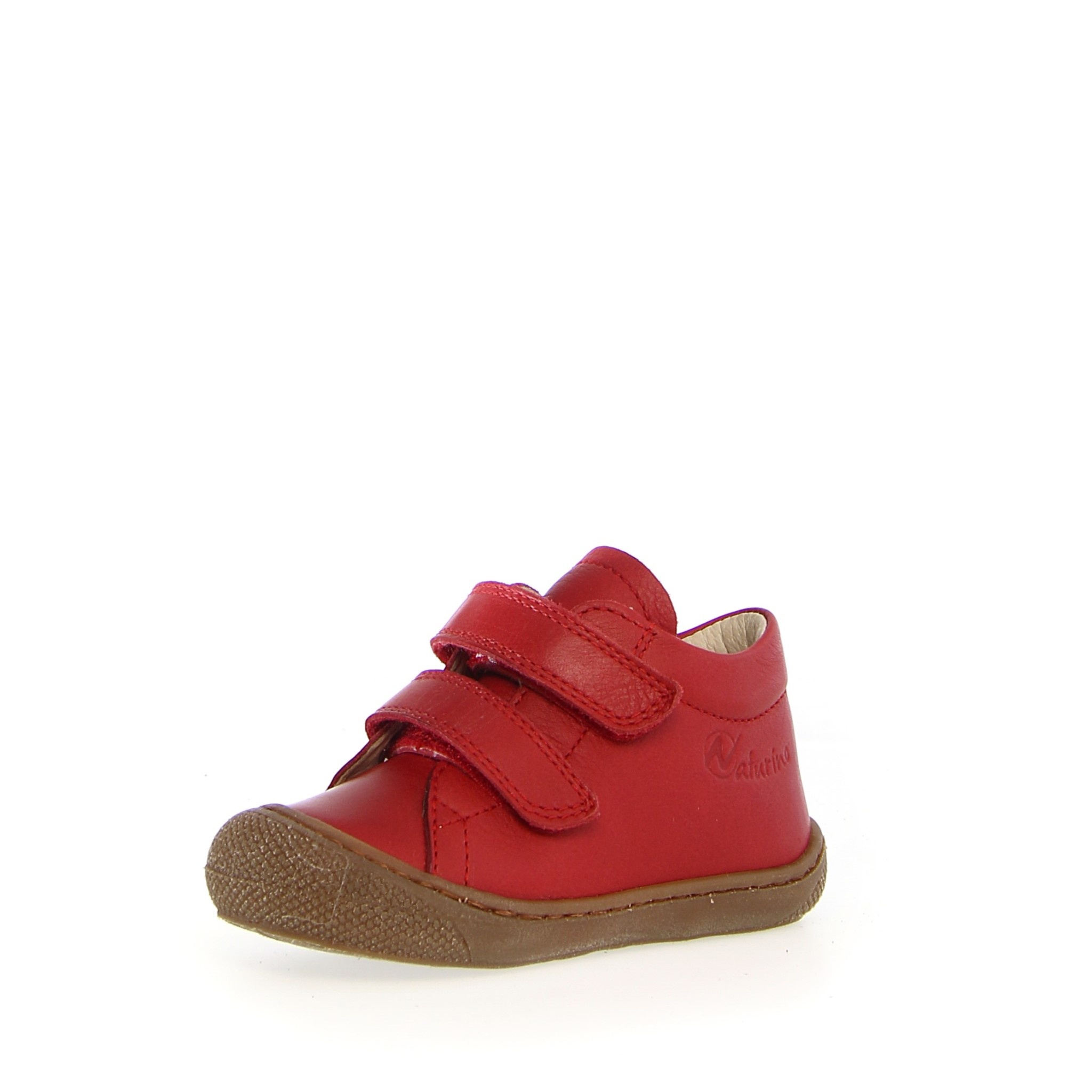 Naturino Schoenen Naturino Cocoon Vl Nappa Spazz.Sole Honey Red Plus Quartier Bebe