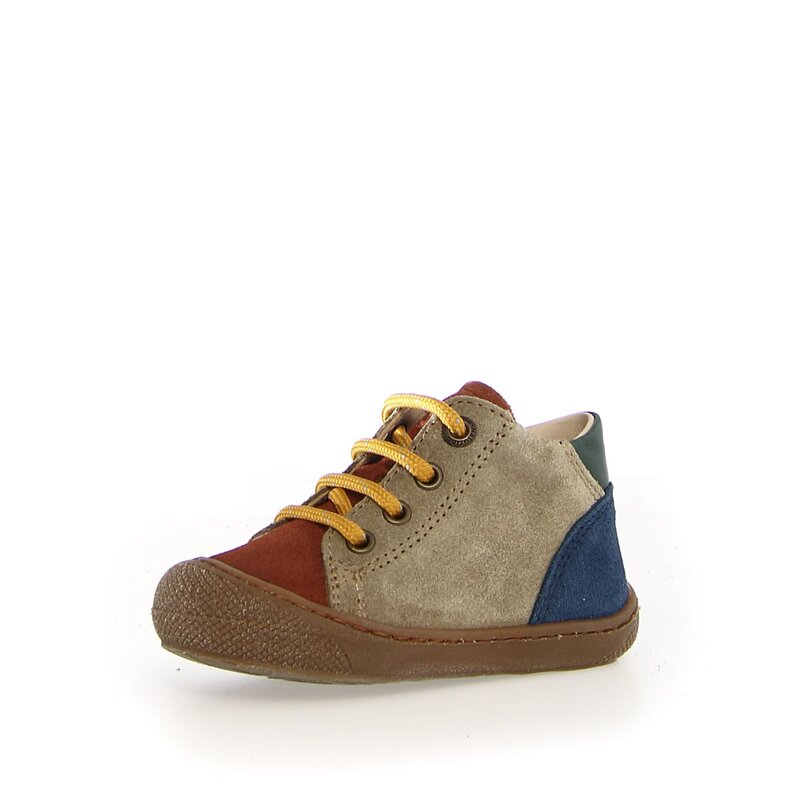 Naturino Schoenen Naturino Romy Suede/Nappa Spazz. Copper-Stone-Indigo