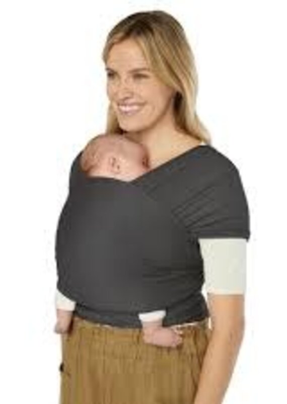 Ergobaby Aura Baby Wrap Draagdoek Soft Black