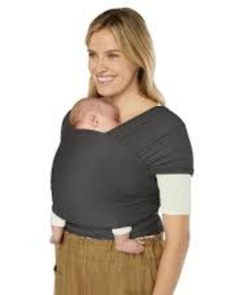 Ergobaby Aura Baby Wrap Draagdoek Soft Black