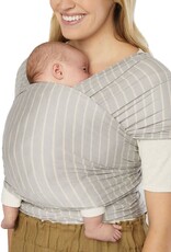 Ergobaby Aura Baby Wrap Draagdoek Grey Stripes