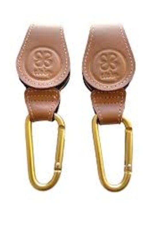 Cloby Stroller Hooks - Brown