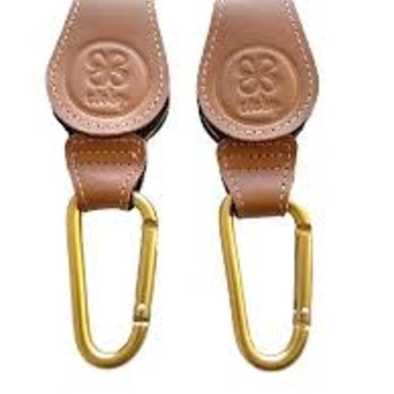 Cloby Stroller Hooks - Brown