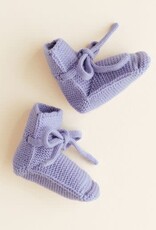 Hvid booties lilac