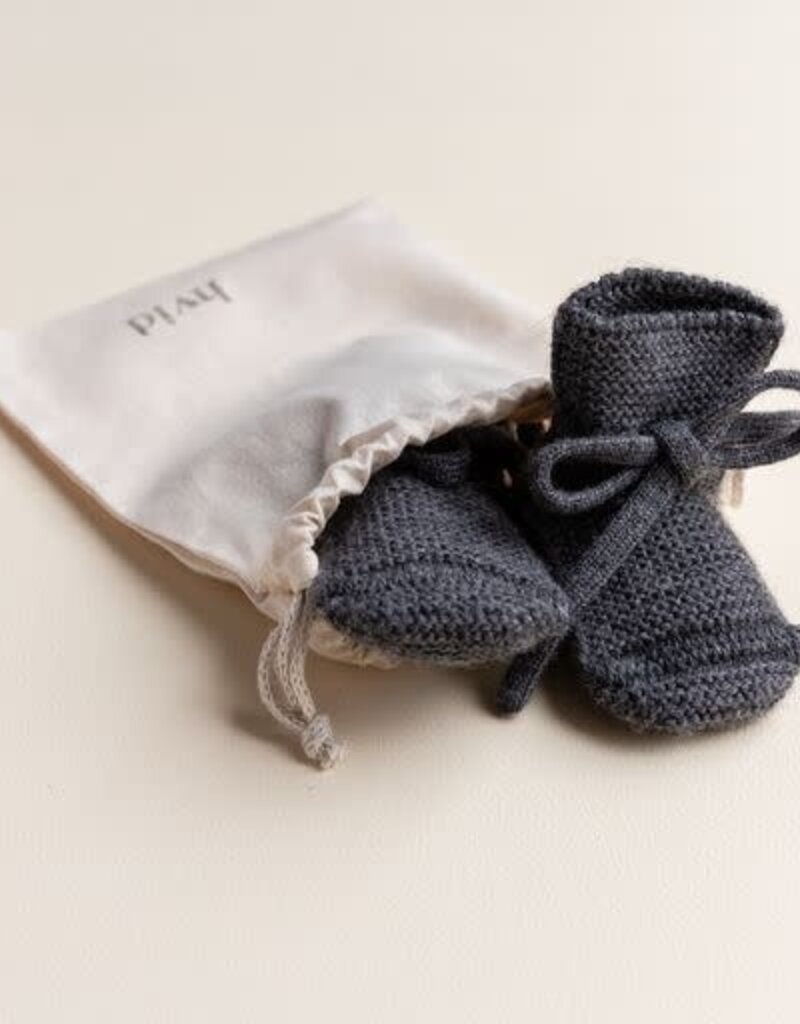 Hvid booties charcoal