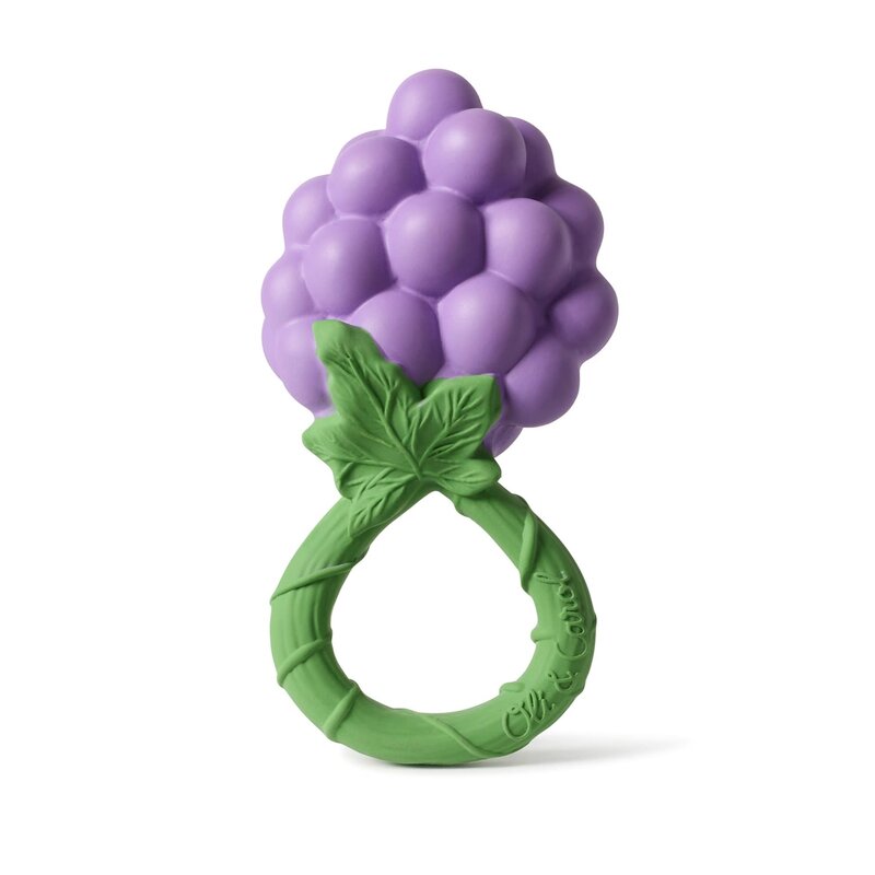 Oli&Caroll Grape Rattle Toy