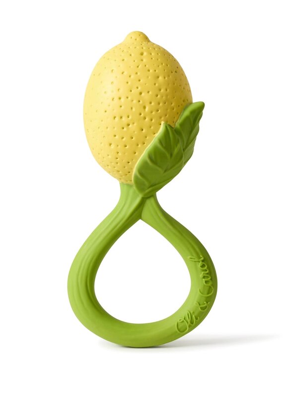 Oli&Caroll Lemon Rattle Toy