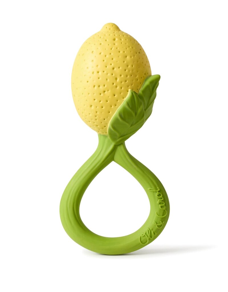 Oli&Caroll Lemon Rattle Toy