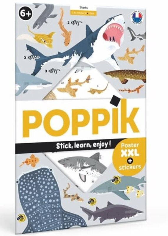 Poppik Poster XXL - Requins