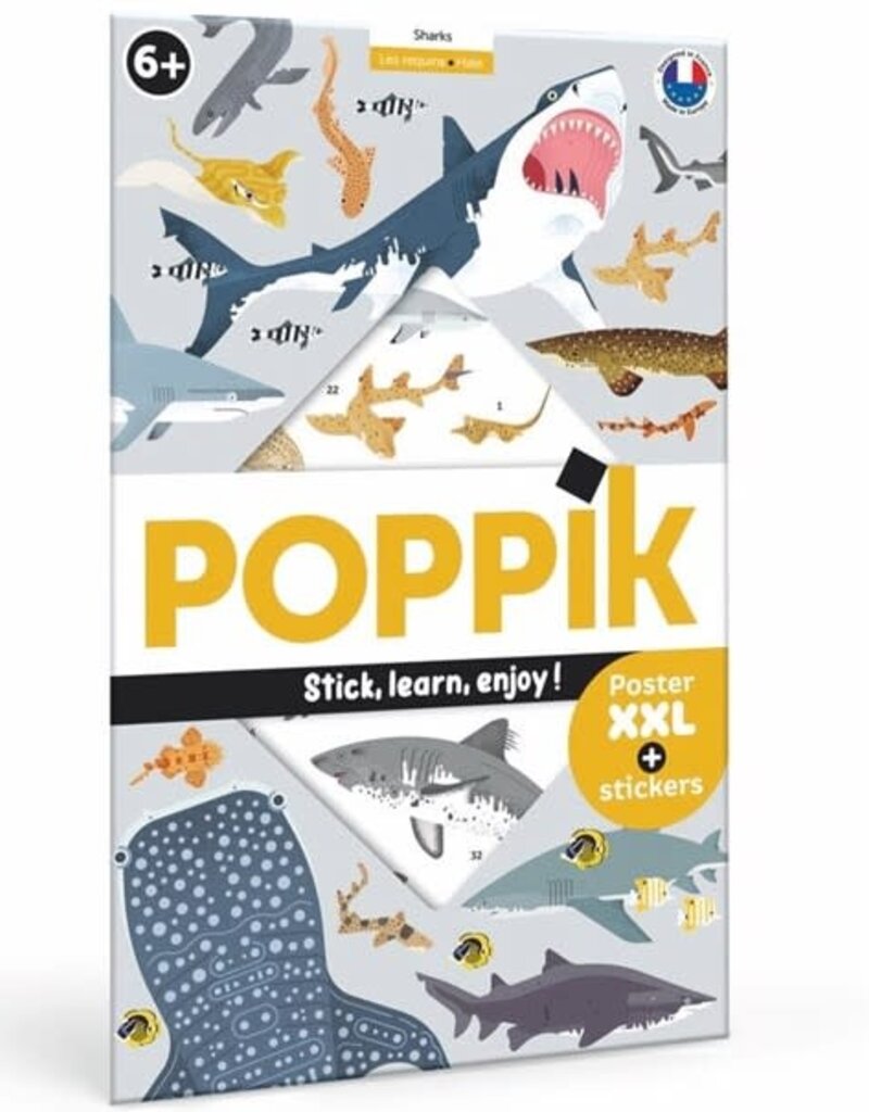 Poppik Poster XXL - Requins
