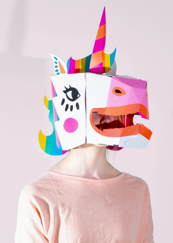 Omy Mask 3D Unicorn