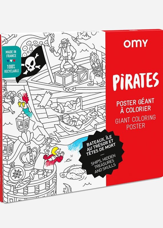 Omy Poster Géant - Pirates