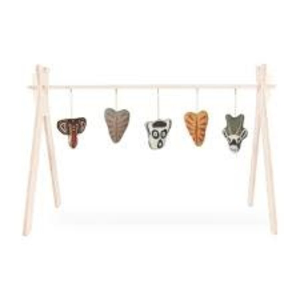 Quax  Tricot - Set of 5 activity toys - Jungle