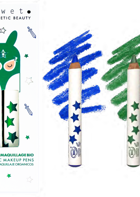 Inuwet Inuwet Set 2 Pencils Crayons Heroboy Certified Cosmos Organic