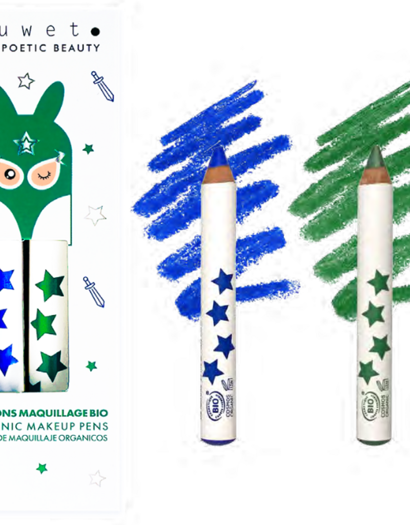 Inuwet Inuwet Set 2 Pencils Crayons Heroboy Certified Cosmos Organic