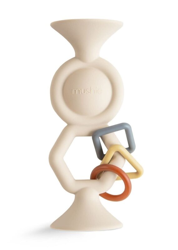 Mushie Hexapop  SuctionToy - Shifting Sand