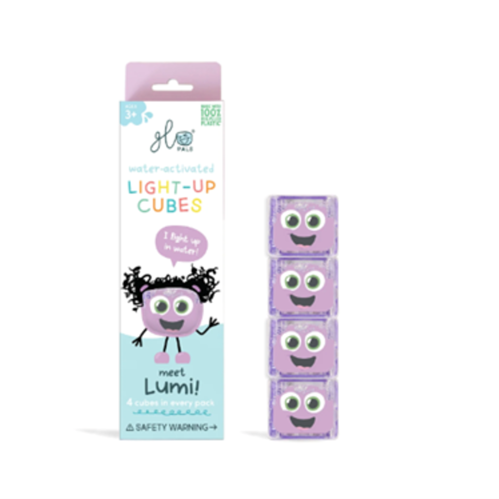 Glo Pals Purple Cubes Lumi