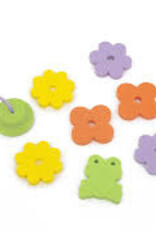 Quut Fishing Bath Stickers- Frog Pond