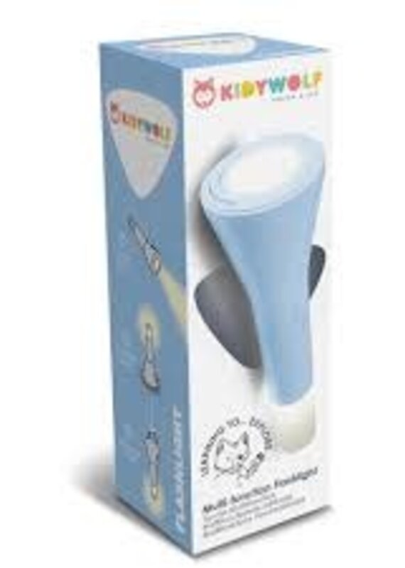 Kidywolf Kidyflashlight - Multifunctionele zaklamp - Blauw