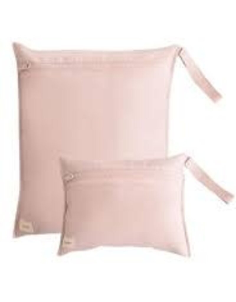 Mushie Water Resistant Wet Bags - Blush
