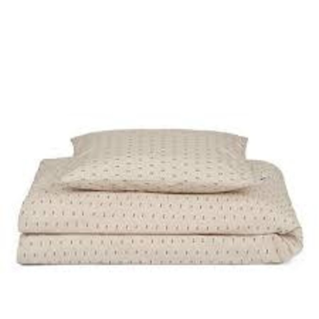 Liewood  Carl Dekbedovertrek Alphabet Sandy 140 x 200