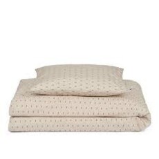 Liewood  Carl Dekbedovertrek Alphabet Sandy 140 x 200