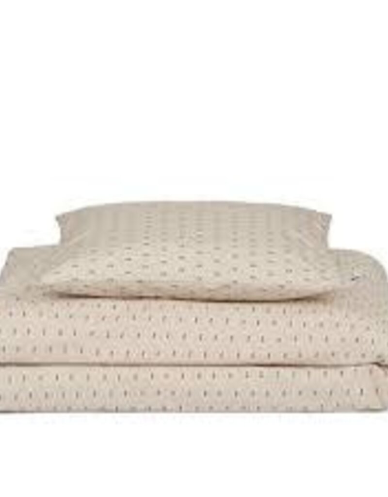 Liewood Carl Dekbedovertrek Double Dot/ Silver Lining 140 x 200