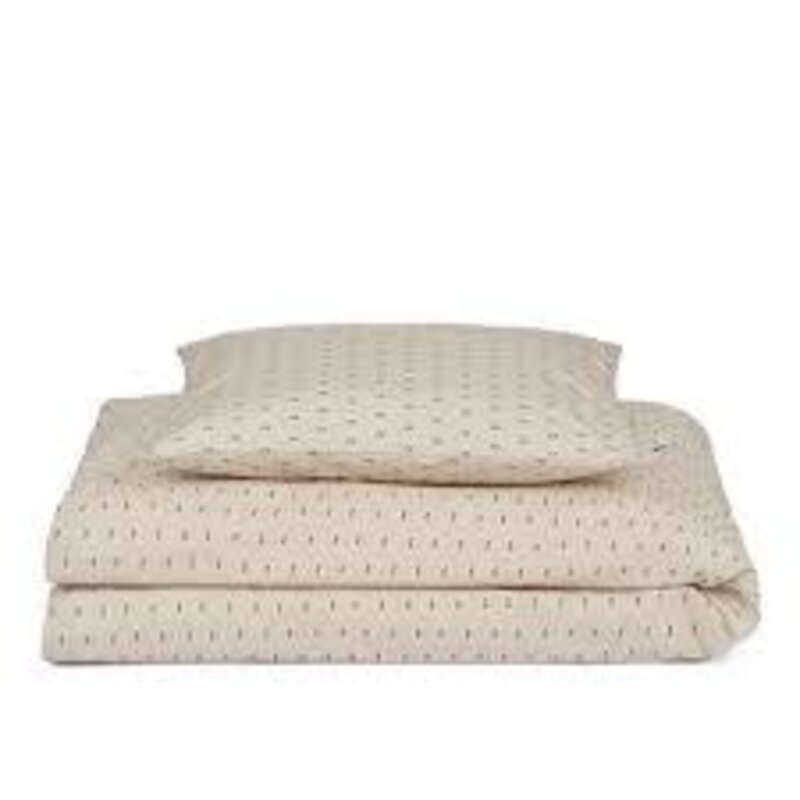 Liewood Carl Dekbedovertrek Alphabet Sandy 140 x 200