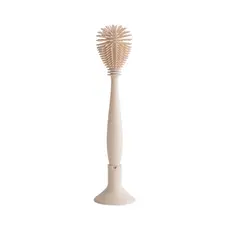 Mushie  Silicone Baby Bottle Brush - Blush