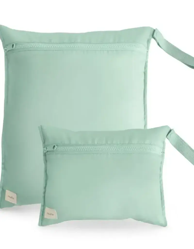 Mushie  Water Resistant Wet Bags - Blush