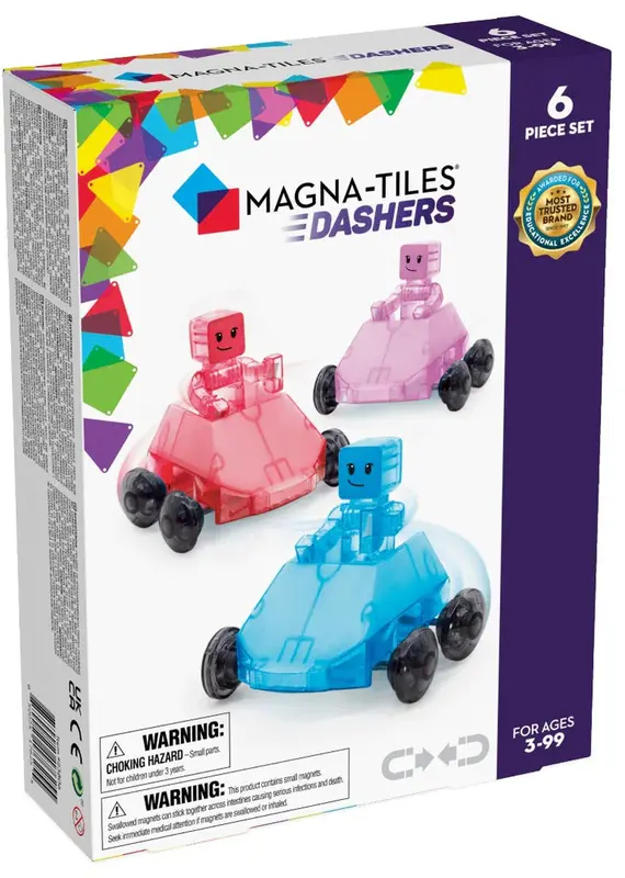 MagnaTiles Dashes 6 Piece Set