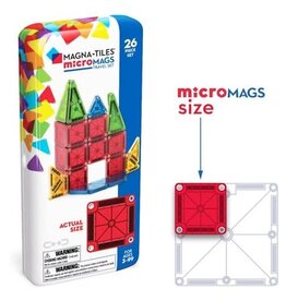 MagnaTiles Micro Mags Travel Set 26 Piece Set