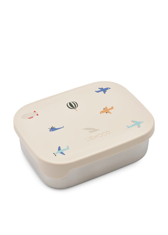 Liewood Arthur Printed Lunchbox Aviator / Ecru
