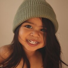 Hvid Beanie Fonzie Artichoke