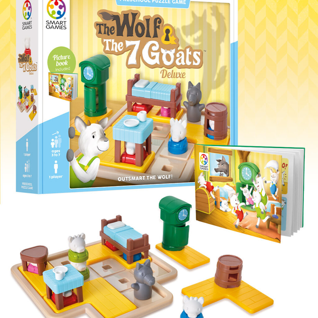 Smartgames The Wolf & The Seven Goats (48 opdrachten)