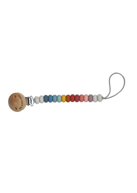 The Cotton Cloud Bonbon Pacifier Holder Rainbow