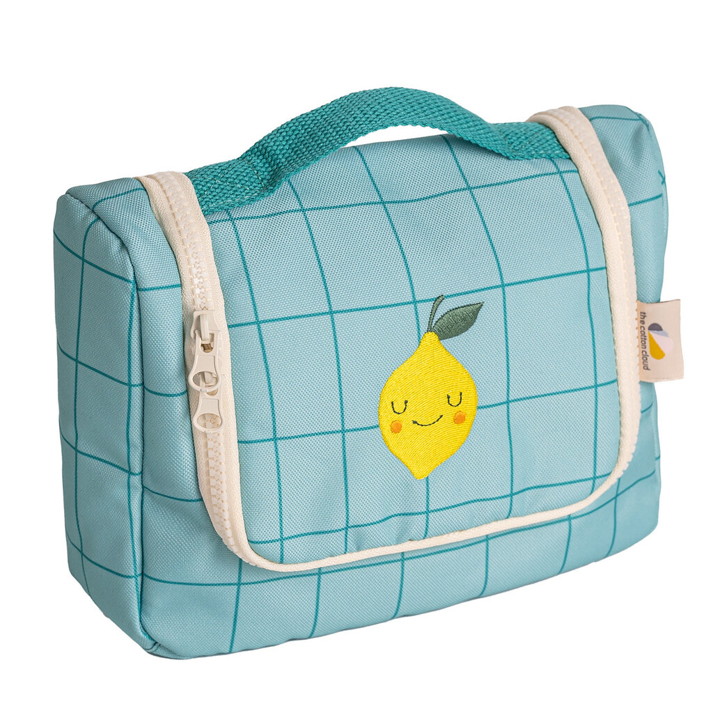 The Cotton Cloud Lola the Lemon Toiletry Bag