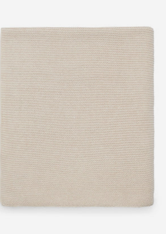 Jollein Deken wieg 75x100cm Basic Knit Nougat