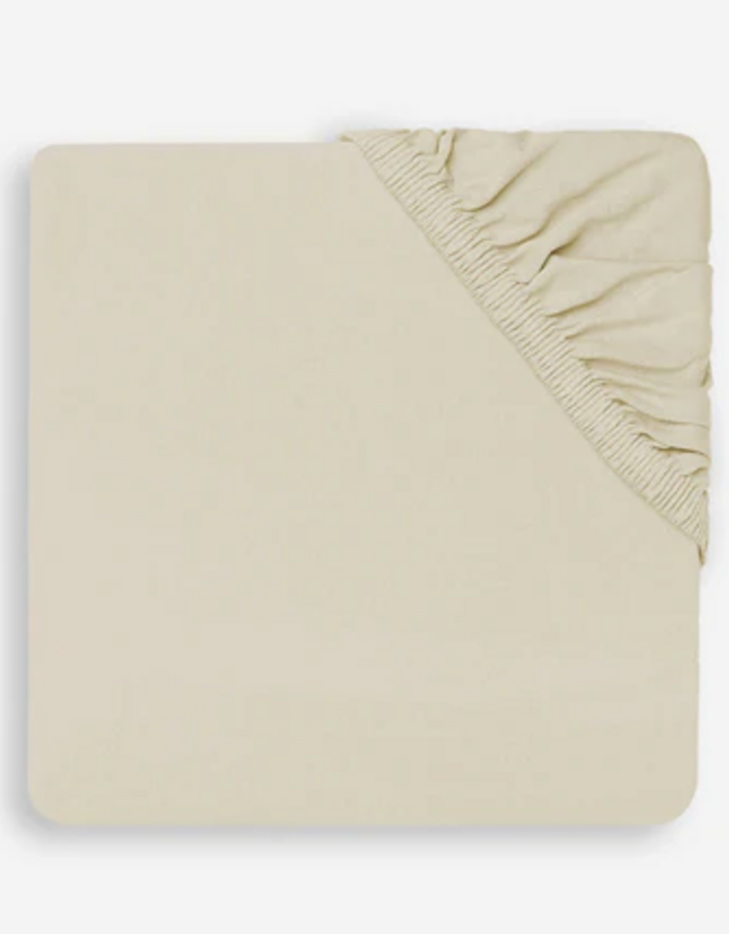 Jollein Hoeslaken Jersey 60x120cm Ivory
