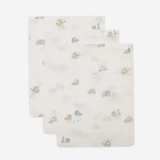Jollein Hydrofiel Washandje 15x20cm On The Go (3pack)