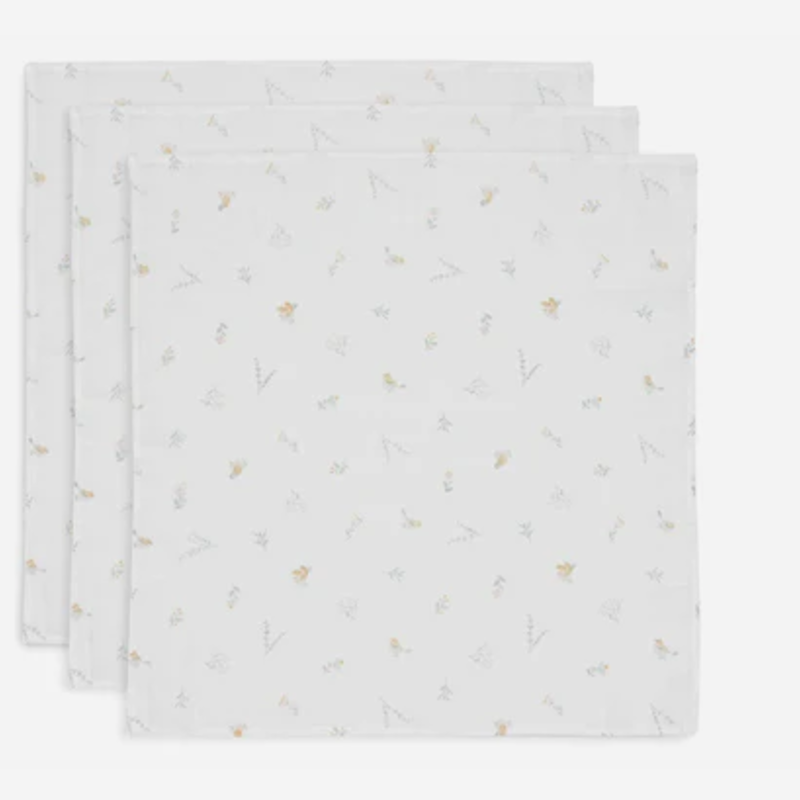 Jollein Hydrofiele Doek Small 70x70cm Lovely Birds (3pack)