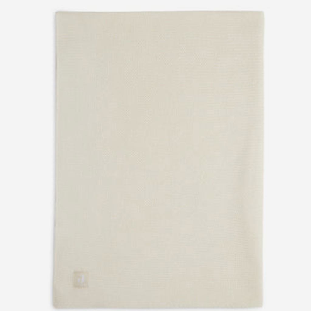 Jollein Deken Wieg 75x100cm Basic Knit Ivory