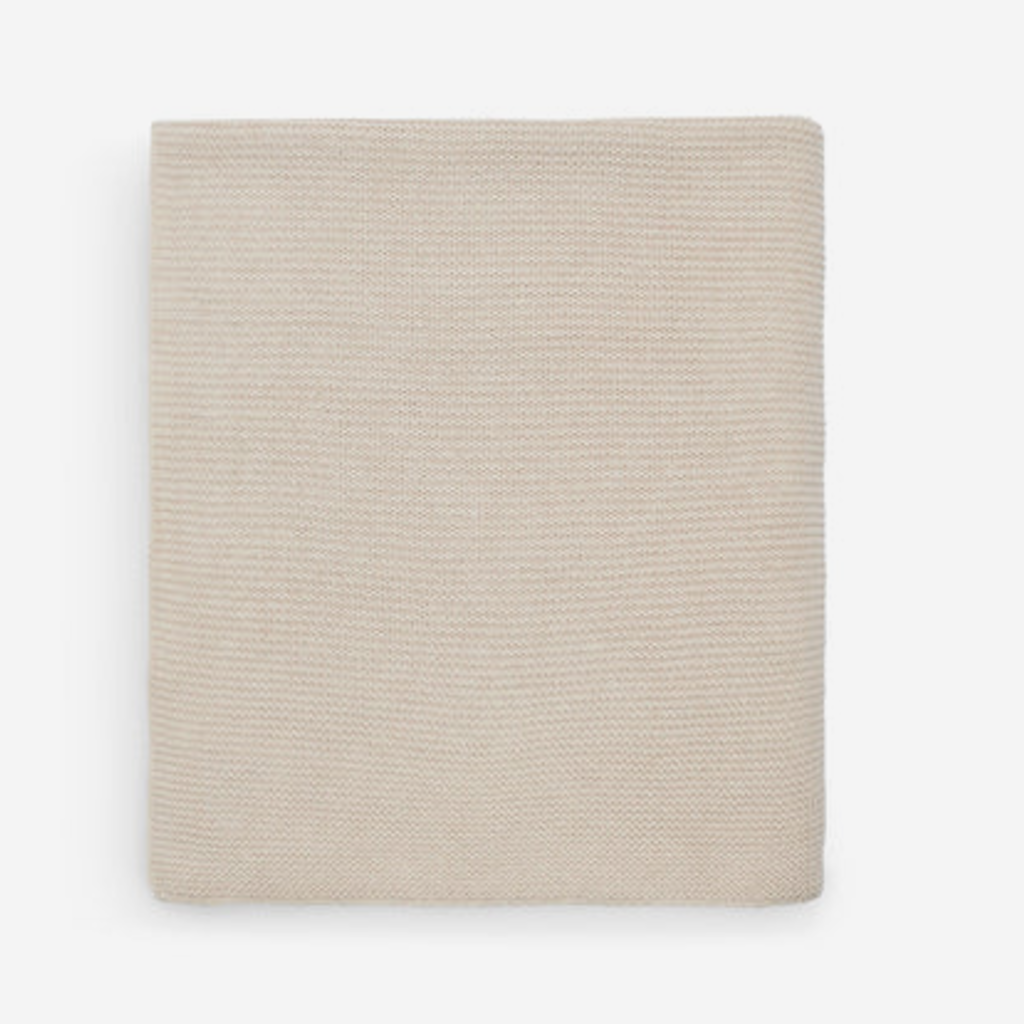 Jollein Deken wieg 75x100cm Basic Knit Nougat