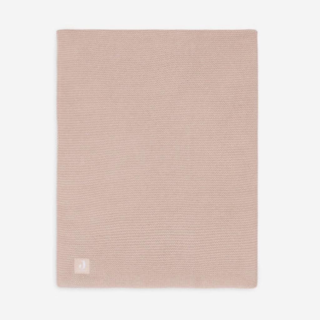 Jollein Deken Wieg 75x100cm Basic Knit Wild Rose