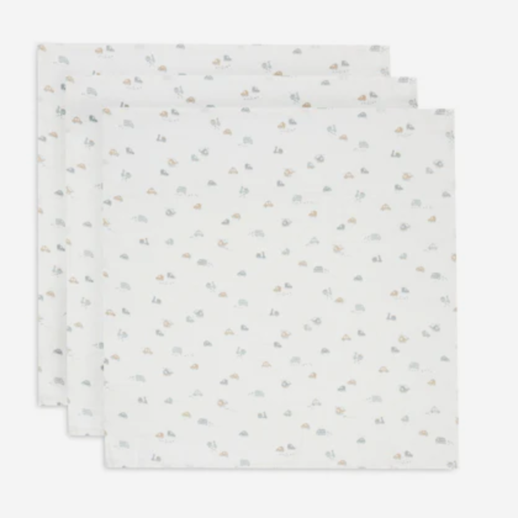 Jollein Hydrofiele Doek Small 70x70cm On The Go (3pack)