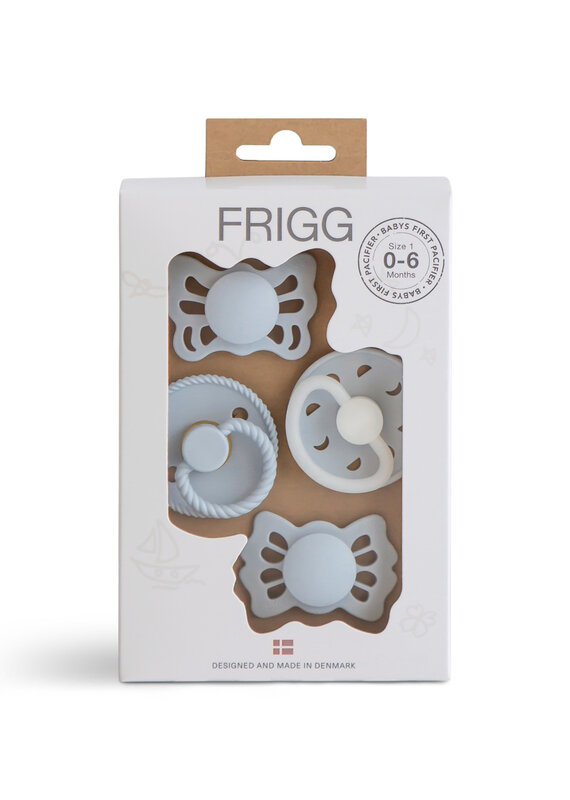 Frigg Pacifier Starter Pack Powder Blue NIGHT